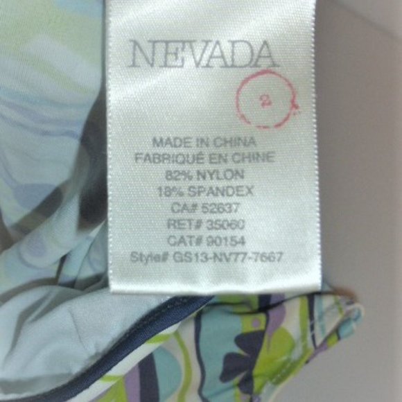 Nevada BATHING SUIT Girls Swim Suit Girls Bathing Suit Size 2 - Picture 5 of 7